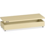 tennsco corp. add-a-stack top base letter w levelers 36 x13-3 16 x4 sd - tnnas36lbtlsd