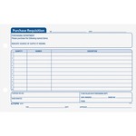 tops business forms purchase requisitions forms 5-1 2 x8-1 2 2 pk blue white - top32431