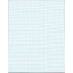 tops business forms quadrille pads 10 x10 ruled 20lb. 8-1 2 x11 white - top33101