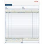 tops business forms purchase order book carbonless 3-parts 8-1 2 x11 - top46147