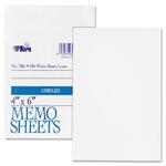 tops white bond memo sheets - sku: top7861 - outstanding customer support team
