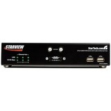 StarTech.com 2 Port USB KVM Switch with Network Hub and Audio