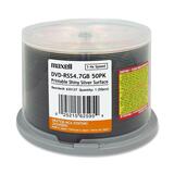 Maxell DVD-R 8X SS 50PC Shiny Silver 50pk