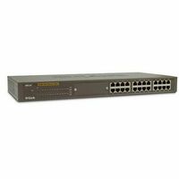 D-Link Ethernet Switch - 24 x 10/100Base-TX, 2 x 100Base-FX