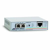 Allied Telesis AT-MC1004 Media Converter 1 x RJ-45 , 1 x SC - 1000Base-T, 1000Base-SX