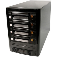 CRU Acquisitions Group, LLC - 0043-5010-5240 - CRU DataPort 4 Bays Enclosure with DP V Plus Carriers
