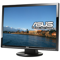 ASUS VW266H Widescreen LCD Monitor 25.50in - 1920 x 1200 @ 85 Hz - 16:10 - 2 ms - 0.287 mm - 20000:1 - Black