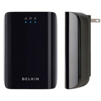 Belkin International, Inc - F5D4076 - Belkin Gigabit Powerline HD Starter Kit