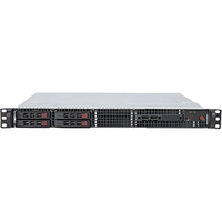 Supermicro Computer, Inc - SYS-8046B-TRLF - Supermicro SuperServer 8046B-TRLF Barebone System - 4U Tower - Intel 7500 Chipset - Socket LGA-1567 - 4 x Total Processor - Xeon Support - Black