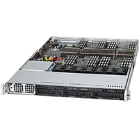 Supermicro Computer, Inc - SYS-8016B-TLF - Supermicro SuperServer 8016B-TLF Barebone System - 1U Rack-mountable - Intel 7500 Chipset - 4 x Total Processor - Xeon Support