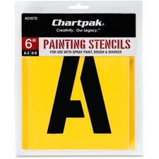 Chartpak Painting Letters Numbers Stencils