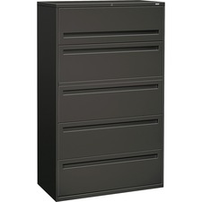 Hon 700 Series 5 Drawer Lateral Files w Locks
