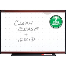 Quartet Mahogany Frame Total Erase Boards