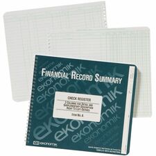 Ekonomik Check Deposit Register