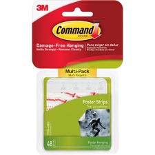3M Removable Command Adhesive Poster Strips