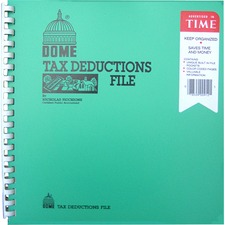 Dome Publishing Tax Deduction File Book