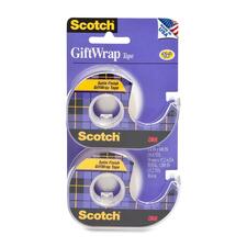 3M Scotch 3 4 Inches Double Pack GiftWrap Tape