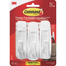 3M Command Large Hooks Value Pack
