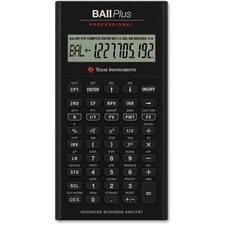 Texas Inst BAII Plus Professional Calculator