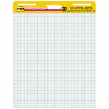 3M Post it Faint Grid Easel Pad