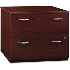 Bush Series C Collection Mahog Lam Desk Ensemble