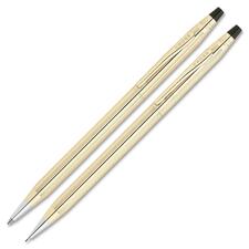 Cross Gold Filled Pen Pencil Set