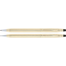 Cross 10 KT Gold Filled Pen Pencil Set