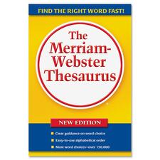 Merriam Webster s Paperback Thesaurus