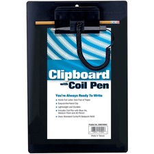 MMF Industries Clipboard w Coil Pen