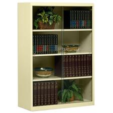 Tennsco Heavy gauge Steel Bookcases w Glass Doors