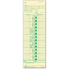 Tops Pay Receipt Time Cards