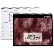Tops Desk Manager Multi tasking Notebook