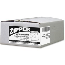 Webster Zipper Quart Size Freezer Bags