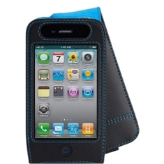 Belkin Verve F8Z739TT Carrying Case for iPhone - Black, Aqua