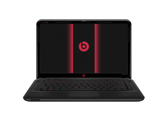 HP-dm4-3170se A6X83UA (Black, Bold Red)Computer-image