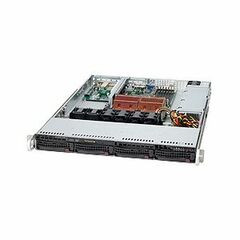 Supermicro SuperServer 6015C-NTB Barebone System Intel 5100 - LGA771 Socket - Xeon (Quad-core), Xeon (Dual-core) - 1333 MHz, 1066 MHz Bus Speed - 48 GB Memory S