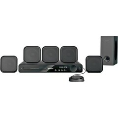 Philips DVD Player, 5.1 Speakers - Progressive Scan - 1000 W RMS - Dolby Digital, Dolby Pro Logic II