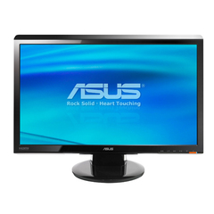 Asus VH232H 23" LCD Monitor - 5 ms - 16:9 - 1920 x 1080 - 16.7 Million Colors - 300 Nit - 20000:1 - Speakers - DVI - HDMI - VGA - Black