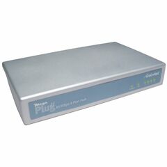 Actiontec MegaPlug 85Mbps 4-Port Hub - 4 x - Ethernet Hub