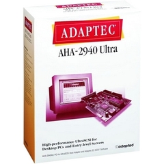 Adaptec AHA-2940 Ultra SCSI Controller - Up to 20MBps - 1 x 50-pin HD-50 Ultra SCSI - SCSI External, 1 x 50-pin IDC Ultra SCSI - SCSI Internal
