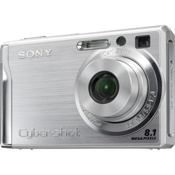 Sony Cyber-shot DSC-W90 Silver Digital Camera (Refurbished)