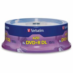 Verbatim 8x DVD+R DL Media
