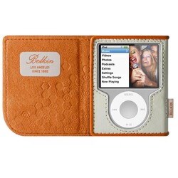 Belkin Leather Folio Case for iPod nano 3G
