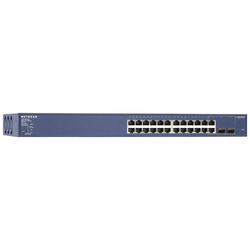 Netgear ProSafe GS724TPS Stackable Smart Switch with PoE w/$150 Mail-In-Rebate