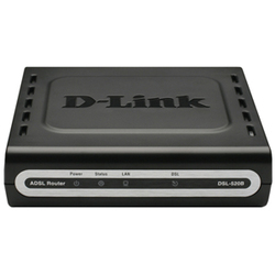 D-Link DSL-520B Router Appliance - 2 Port - 24 Mbps ADSL2+