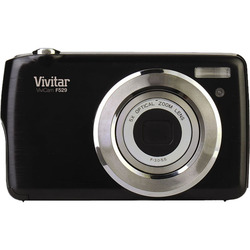 Vivitar ViviCam F529 14.1MP Black Digital Camera