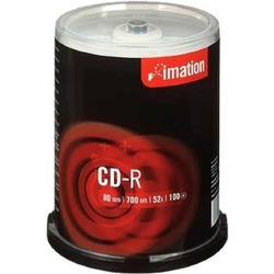 872746 / 18648 / Imation - 100 x CD-R - 700 MB ( 80min ) 52x - spindle - storage media