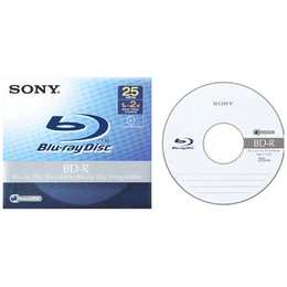 Sony BNR25A 6x BD-R Media 50BNR25AP6