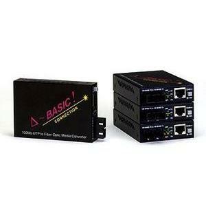 Canary Basic Connections! Fast Ethernet Copper-to-Fiber Converter