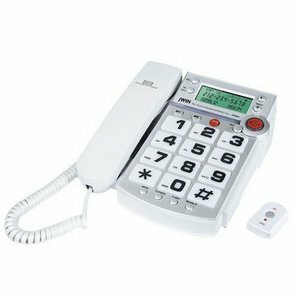 jWIN JT-P551 Caller ID Phone (FSK / DTMF) With 2.4GHz Wireless Emergency Remote Control